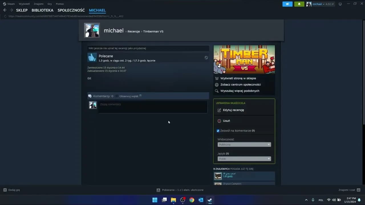 Jak usunąć recenzje na Steam: Prosty poradnik krok po kroku